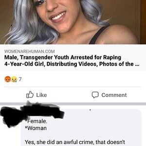 Progre se indigna porque no se le llama mujer a un violador transexual