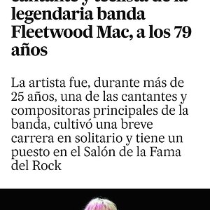 fallece cristinie mcvie