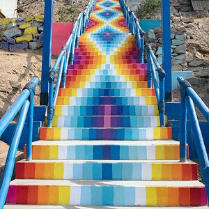 Las escaleras mas hermosas del peru
