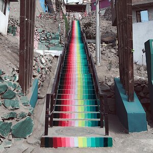 Las escaleras mas hermosas del peru
